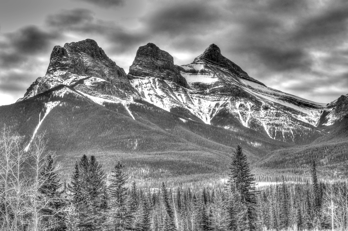 Three Sisters - Canmore, Alberta